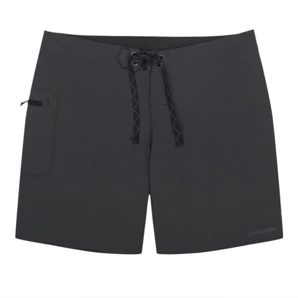 Patagonia Worn Wear W's Stretch black Hydro peak Board-shorts sz 18